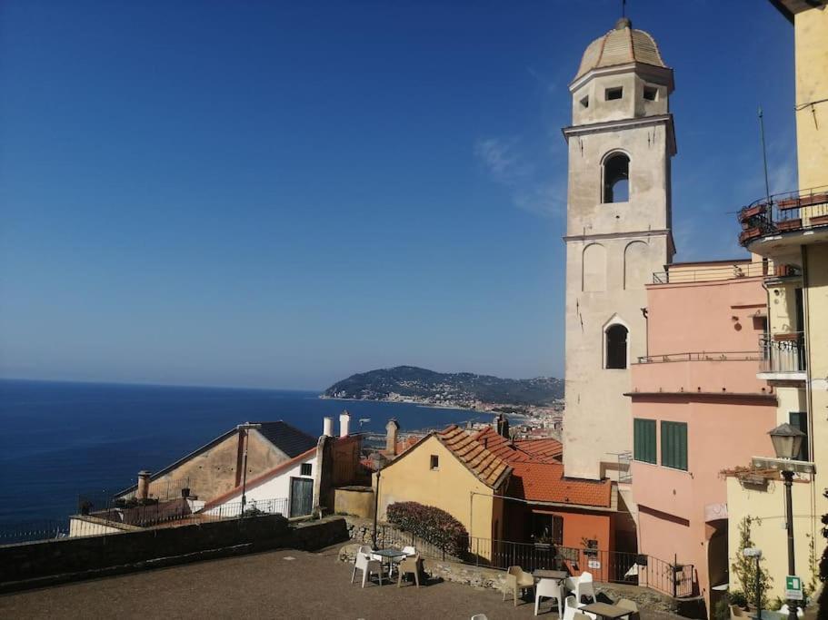 Casa Del Sole Affacciato Sul Mare Appartement Cervo Buitenkant foto